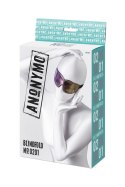 Maska BDSM Anonymo PVC z nadrukiem 27,5 cm Anonymo by TOYFA