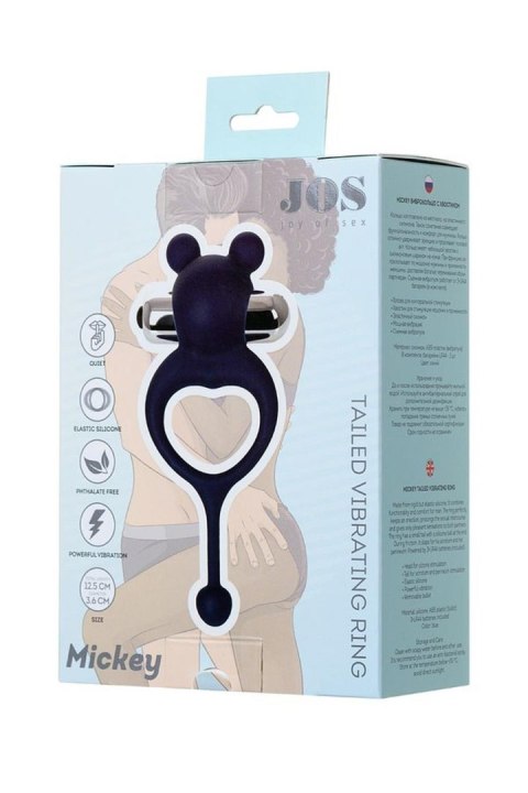 Pierścień wibrujący JOS Mickey silikonowy 12,5 cm JOS