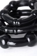 Pompka do penisa z wibracją A-Toys transparentna czarna 22,8 cm A-Toys