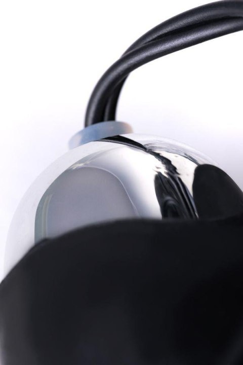 Pompka do penisa z wibracją A-Toys transparentna czarna 22,8 cm A-Toys