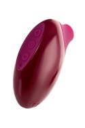 Stymulator próżniowy Myrty bordowy USB 9,8 cm A-Toys
