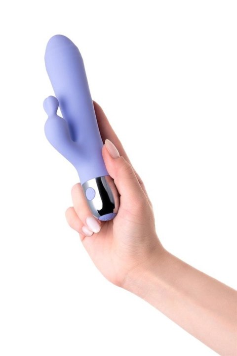 Wibrator króliczek Flovetta Crocus silikonowy fioletowy 17.5 cm USB Flovetta