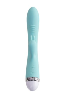 Wibrator króliczek Flovetta Iris silikonowy miętowy USB 22 cm Flovetta