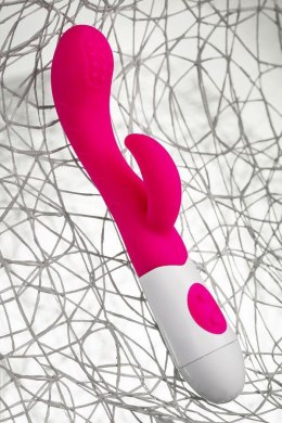 Wibrator króliczek Nessy A Toys silikonowy różowy 20 cm A-Toys
