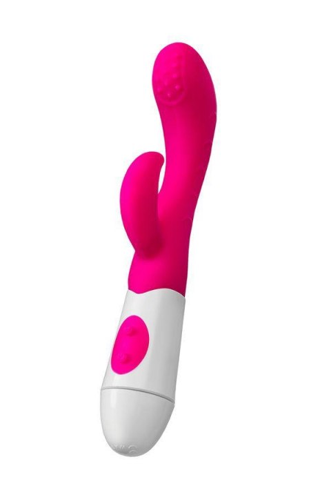 Wibrator króliczek Nessy A Toys silikonowy różowy 20 cm A-Toys