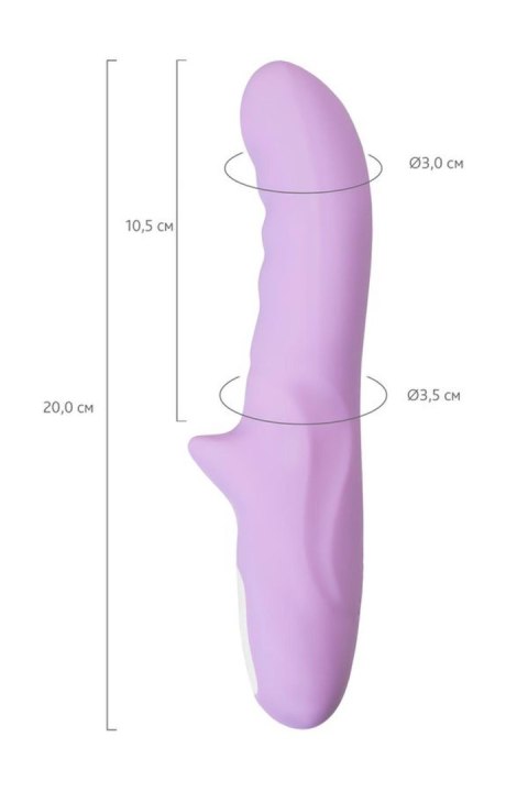 Wibrator obrotowy JOS Merry Gor fioletowy USB 20.7 cm JOS