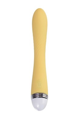 Wibrator punktu G Flovetta Calla silikonowy żółty USB 22 cm Flovetta