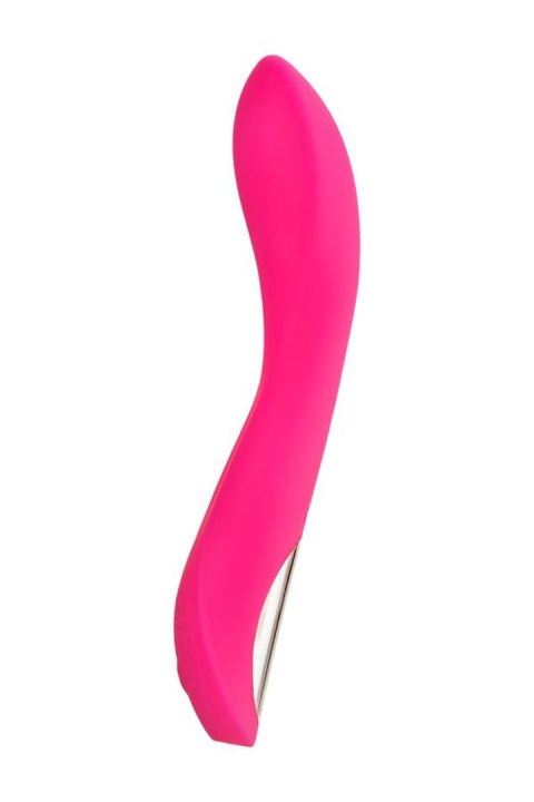 Wibrator punktu G JOS Twig silikonowy różowy USB 20,5 cm JOS