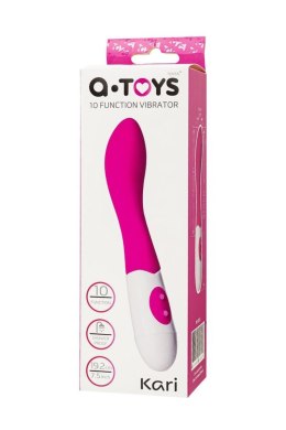 Wibrator punktu G silikonowy A-Toys Kari 12 cm 10 trybów A-Toys