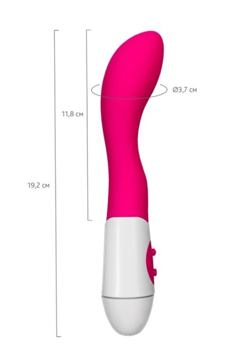 Wibrator punktu G silikonowy A-Toys Kari 12 cm 10 trybów A-Toys