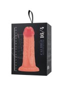 Dildo realistyczne Caliber z przyssawką cieliste 16 cm Caliber by RealStick