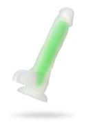 Dildo żelowe Beyond by Toyfa Wade Glow świecące zielone 14,5 cm Beyond by Toyfa