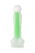 Dildo żelowe Beyond by Toyfa Wade Glow świecące zielone 14,5 cm Beyond by Toyfa