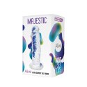 Dildo żelowe Majestic Alive przezroczyste 14,7 cm Alive
