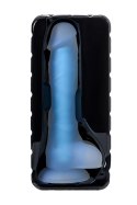 Dildo żelowe świecące Bruce Glow niebieskie 16,5 cm Beyond Beyond by Toyfa