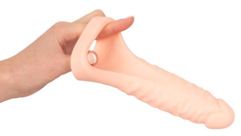 Pierścień erekcyjny Realistixxx Double Fucker TPE 18 cm Realistixxx