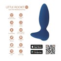 Plug analny wibrujący Little Rocket II Adrien Lastic z aplikacją IPX7 Adrien Lastic