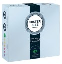 Prezerwatywy wegańskie Mister Size 47 mm 36 sztuk Mister Size