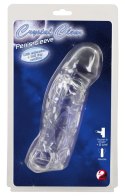 Przedłużka na penisa Crystal Clear TPE 19,2 cm Crystal