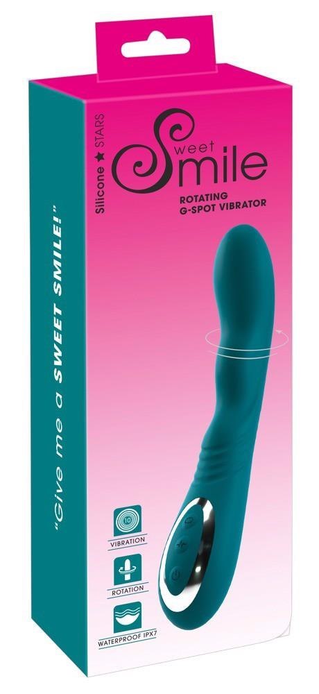 Wibrator rotacyjny Sweet Smile punkt G USB 22,8 cm Sweet Smile