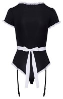 Body kelnerki Cottelli COSTUMES czarne XL Cottelli COSTUMES