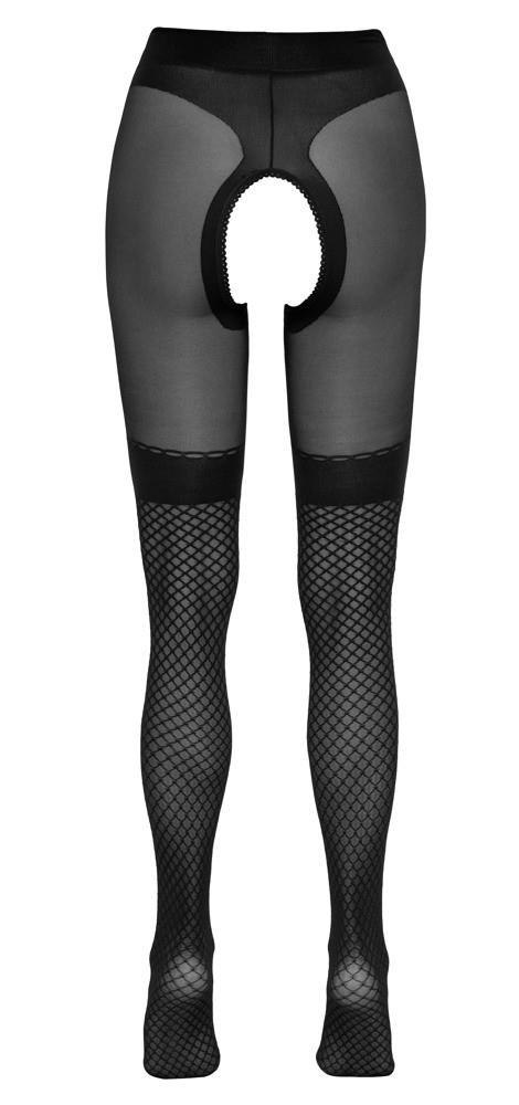 Rajstopy overknee otwarte Cottelli LEGWEAR 30 den Cottelli LEGWEAR