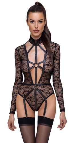 Body koronkowe z długim rękawem Cottelli LINGERIE S Cottelli LINGERIE