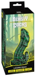 Dildo Beasty Cocks Lizard Peak silikonowe 22 cm Beasty Cocks