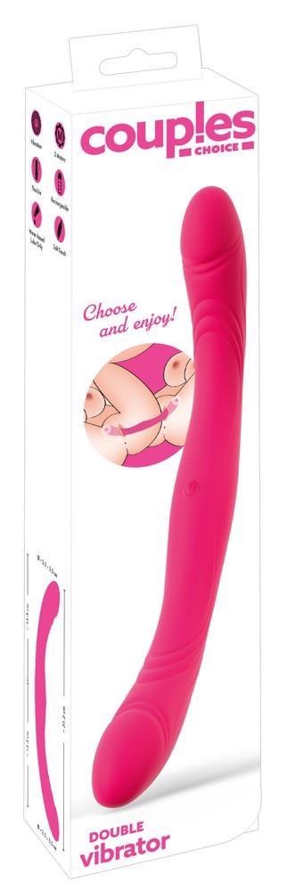 Podwójny wibrator silikonowy Couples Choice USB 31,2 cm Couples Choice
