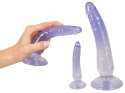 Zestaw dildo analnych Crystal 3 sztuki PVC Crystal