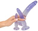 Zestaw dildo analnych Crystal 3 sztuki PVC Crystal