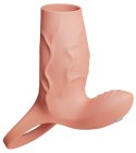 Nakładka silikonowa Realistixxx Real Sleeve Clit S z wibracjami USB Realistixxx
