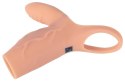 Nakładka silikonowa Realistixxx Real Sleeve Clit S z wibracjami USB Realistixxx