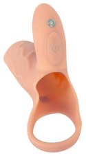 Nakładka silikonowa Realistixxx Real Sleeve Clit S z wibracjami USB Realistixxx