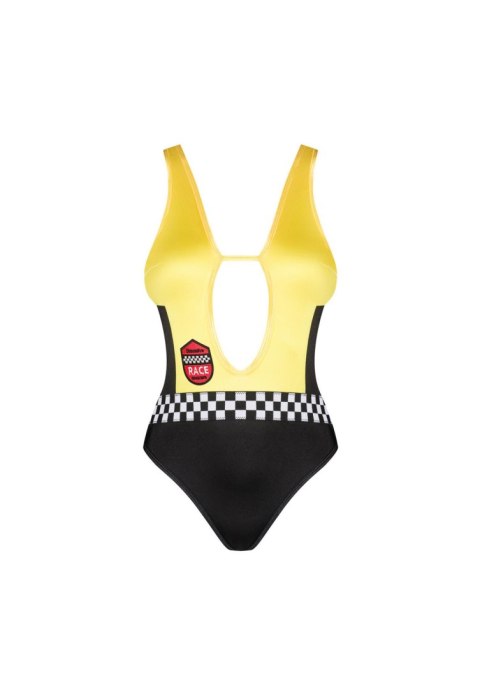 Body erotyczne Obsessive Rallien sportowe wielokolorowe XL/2XL Obsessive