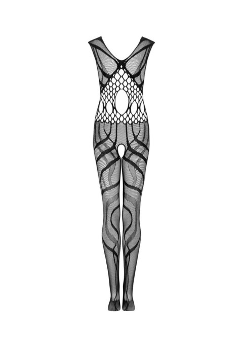 Bodystocking Obsessive G328 S/M/L z otwartym krokiem Obsessive