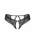 Koronkowe stringi otwarte Divienne Obsessive L/XL Obsessive