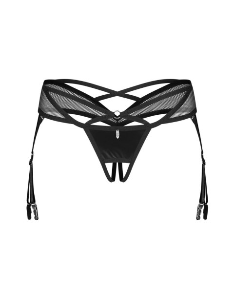 Stringi otwarte Dominna Obsessive imitacja skóry S/M Obsessive
