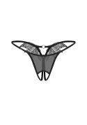Stringi otwarte koronkowe Zaliya Obsessive S/M Obsessive