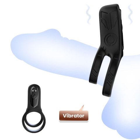 Pierścień wibrujący Mechao Black 9 funkcji USB B - Series Joy