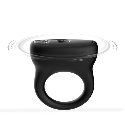 Pierścień wibrujący silikonowy B Series Joy czarny USB 9 funkcji B - Series Joy
