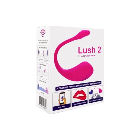 Wibrator Lovense Lush 2 sterowany aplikacją Bluetooth USB Lovense