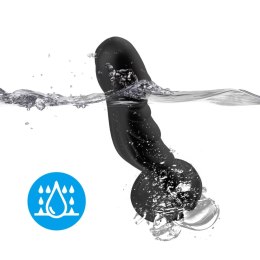 Wibrator analny Optimus Black B Series Joy silikonowy 16 cm B - Series Joy