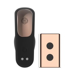 Wibrator do noszenia z etui ładującym Rosy Gold czarny Rosy Gold