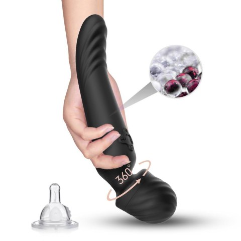 Wibrator silikonowy Mission B Series Joy czarny USB 9 trybów B - Series Joy