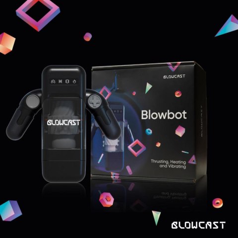 Automatyczny masturbator Blowbot BLOWCAST z wibracją i podgrzewaniem BLOWCAST