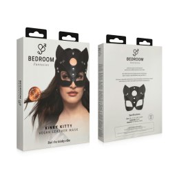 Maska skórzana kocicy Bedroom Fantasies czarna Bedroom Fantasies