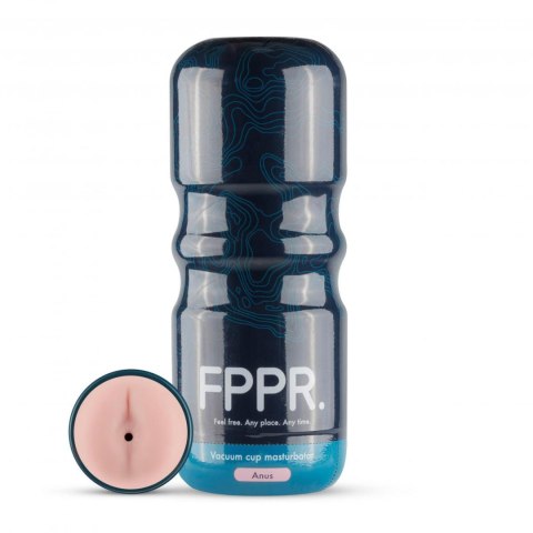 Masturbator analny FPPR żebrowany różowy 18 cm FPPR.