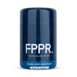 Masturbator dwustronny transparentny FPPR 11 cm FPPR.