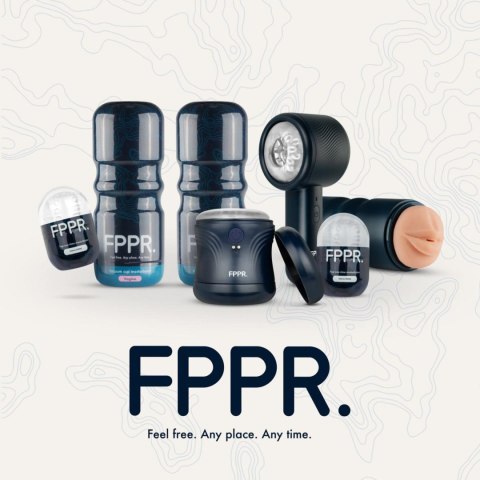 Masturbator wibrujący FPPR niebieski USB 10 cm FPPR.